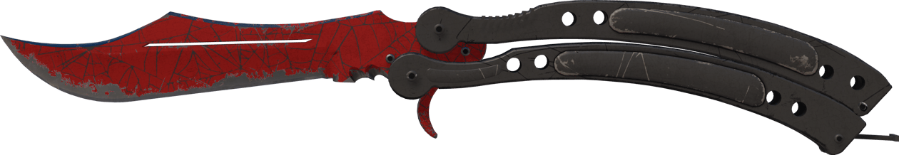 Preview image 2 of ★ มีดบัตเตอร์ฟลาย | Crimson Web (มีรอยถลอกอย่างมาก)