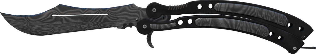 Preview image 2 of ★ มีดบัตเตอร์ฟลาย | Damascus Steel (ถลอกปอกเปิกจากการรบ)