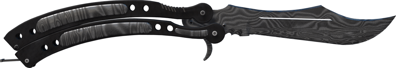 Preview image 1 of ★ มีดบัตเตอร์ฟลาย | Damascus Steel (ถลอกปอกเปิกจากการรบ)