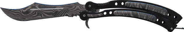 Preview image 2 of ★ Nóż motylkowy | Stal damasceńska (po testach bojowych)