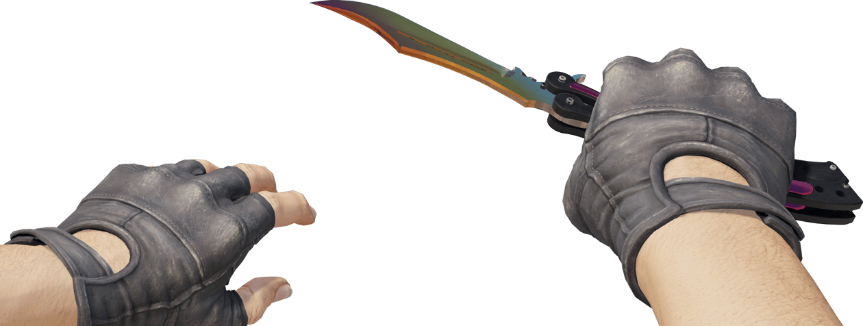 Preview image 4 of ★ Nóż motylkowy | Gradient (lekkie zużycie)