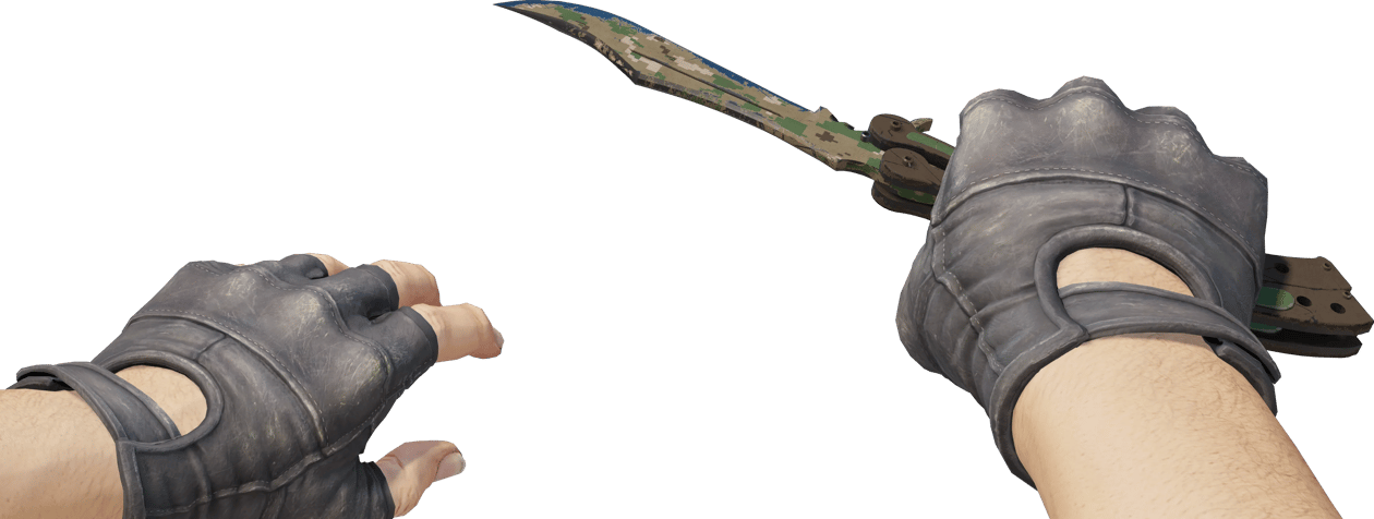 Preview image 4 of ★ バタフライナイフ | Forest DDPAT (かなり摩耗)