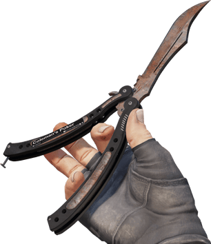 Preview image 3 of ★ Dao bướm | Rust Coat (BS - Mòn qua thực chiến)