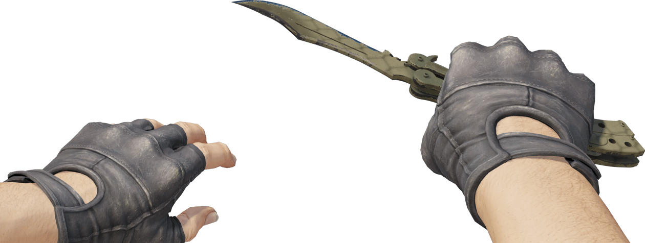 Preview image 4 of ★ Cuchillo Mariposa | Malla de safari (Algo desgastado)