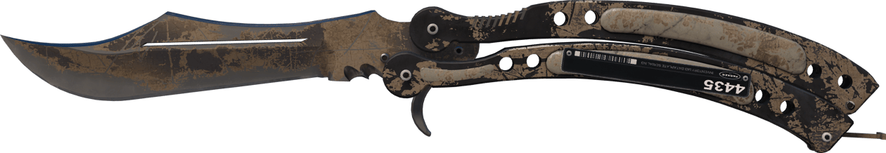 Preview image 2 of ★ バタフライナイフ | Scorched (戦いで傷ついた)