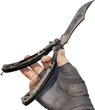 Preview image 3 of ★ Coltello a farfalla | Scorched (Segnato dalle battaglie)