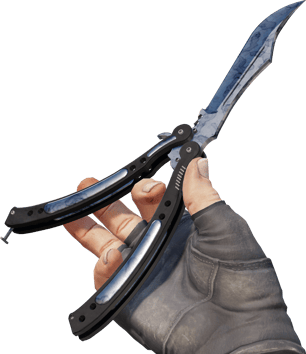 Preview image 3 of ★ Nóż motylkowy | Śniedź (prosto z fabryki)