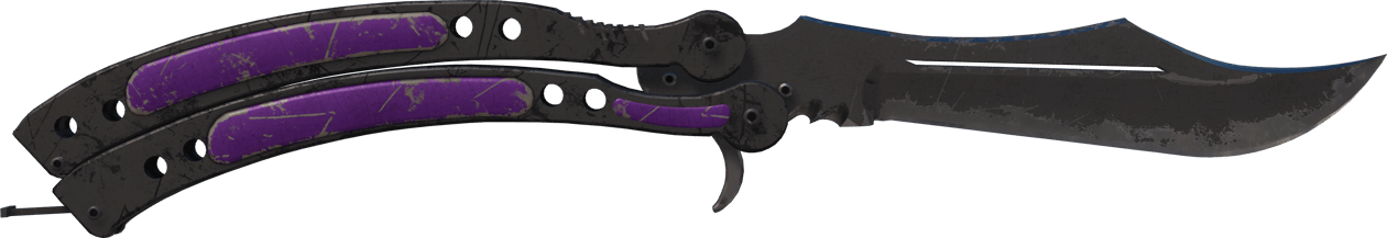 Preview image 1 of ★ 버터플라이 나이프 | 자외선 (전투로 닳고 닳은)