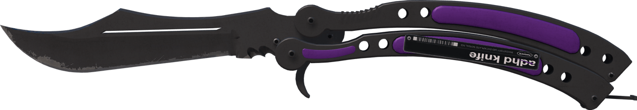 Preview image 2 of ★ Faca Butterfly | Ultraviolet (Testado no Terreno)