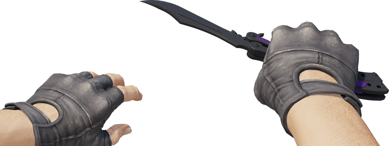 Preview image 4 of ★ Coltello a farfalla | Ultraviolet (Usura minima)