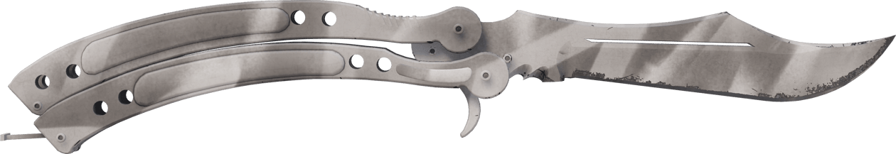 Preview image 1 of ★ 버터플라이 나이프 | 도시의 위장 (현장에서 쓰인)