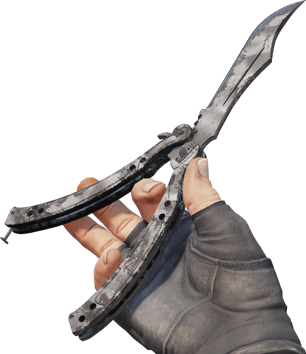 Preview image 3 of ★ Butterfly Knife | Urban Masked (Well-Worn)