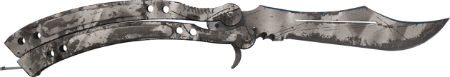★ Butterfly Knife | Urban Masked (Well-Worn)