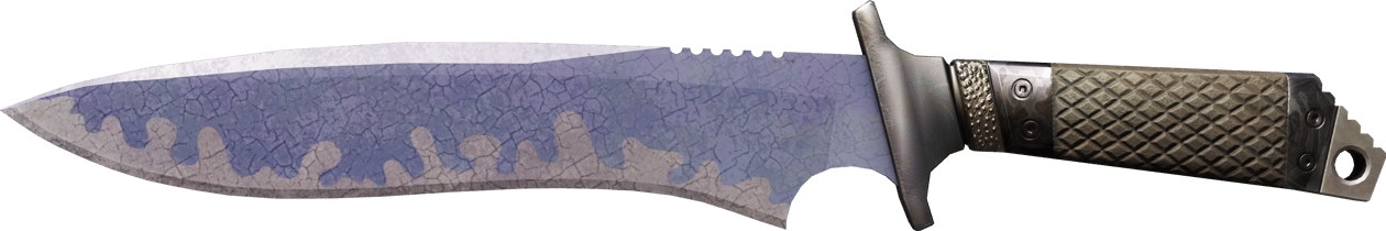 Preview image 2 of ★ Klassisches Messer | Blauer Stahl (Kampfspuren)