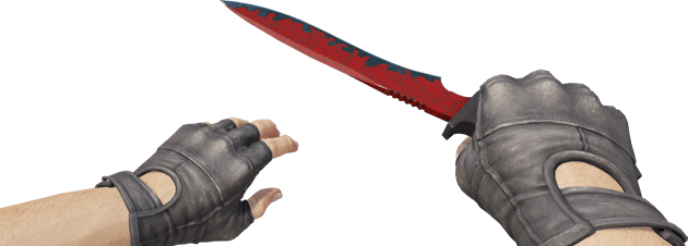 Preview image 4 of ★ Klasyczny nóż | Szkarłatna sieć (mocne zużycie)