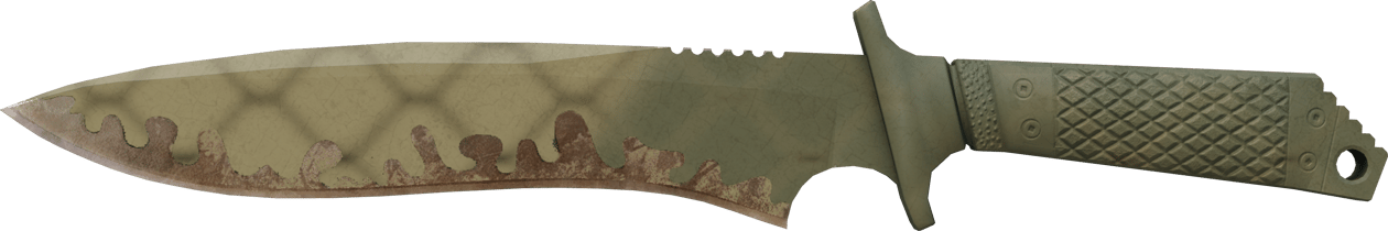 Preview image 2 of ★ Cuchillo clásico | Malla de safari (Algo desgastado)