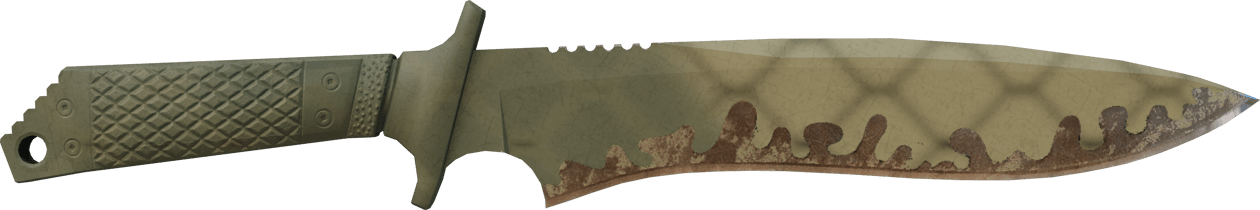 Preview image 1 of ★ Cuchillo clásico | Malla de safari (Algo desgastado)