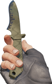 Preview image 3 of ★ Klassisches Messer | Safarinetz (Abgenutzt)