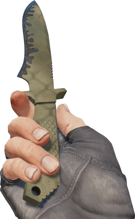 Preview image 3 of ★ Klassisches Messer | Safarinetz (Abgenutzt)