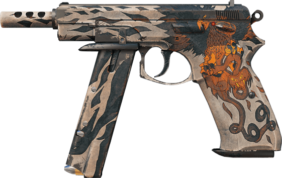 CZ75-Auto | Circaetus (มีรอยถลอกอย่างมาก)