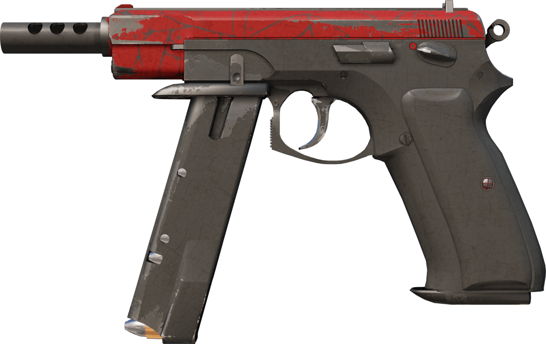 Preview image 1 of CZ75-Auto | Purpurnes Netz (Kampfspuren)
