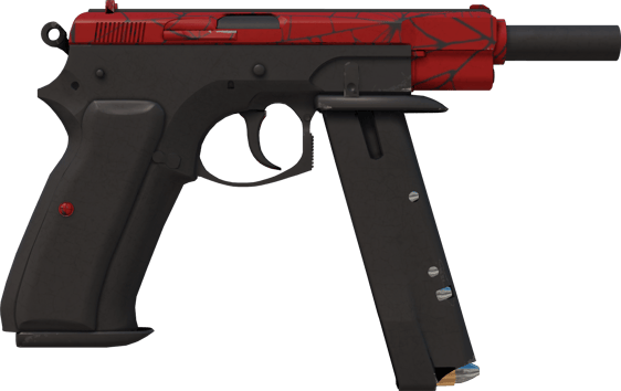 Preview image 2 of CZ75-Auto | 붉은 거미줄 (거의 깨끗한)