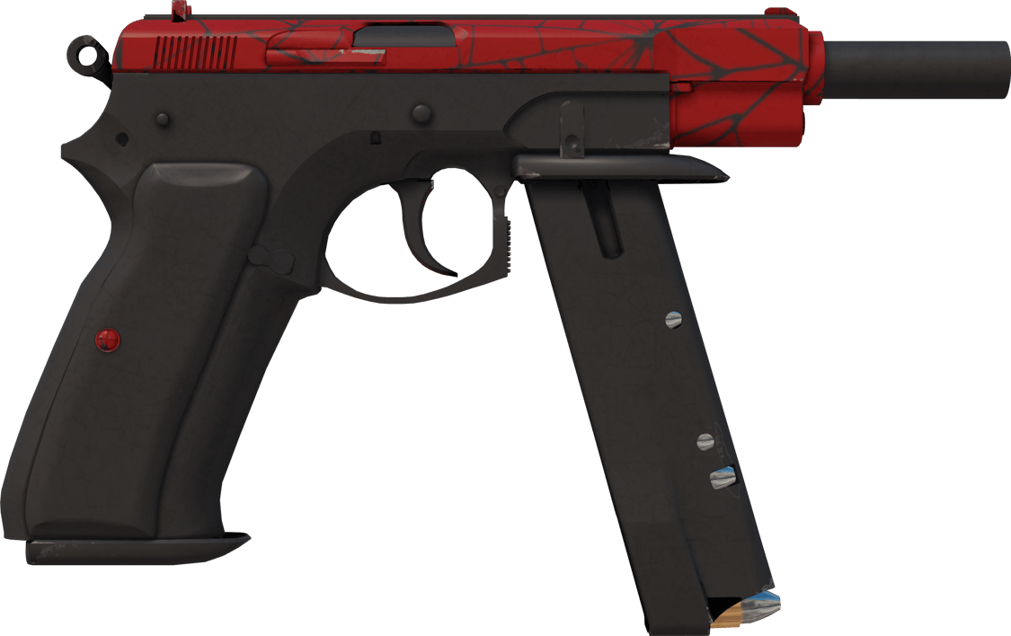 Preview image 2 of CZ75-Auto | 赤紅之網 (輕微磨損)