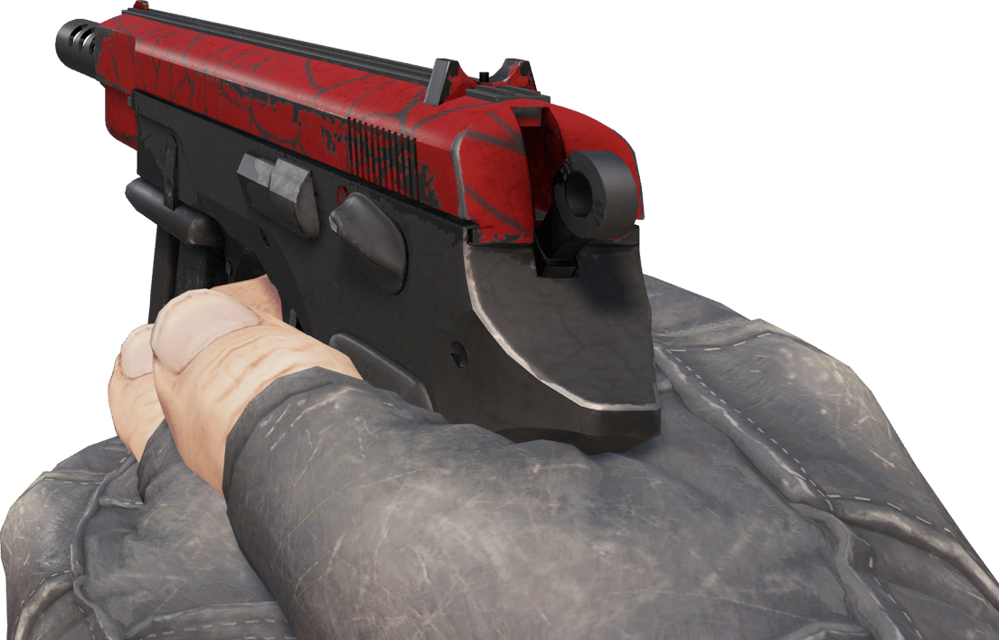 Preview image 3 of CZ75-Auto | 赤紅之網 (重度磨損)