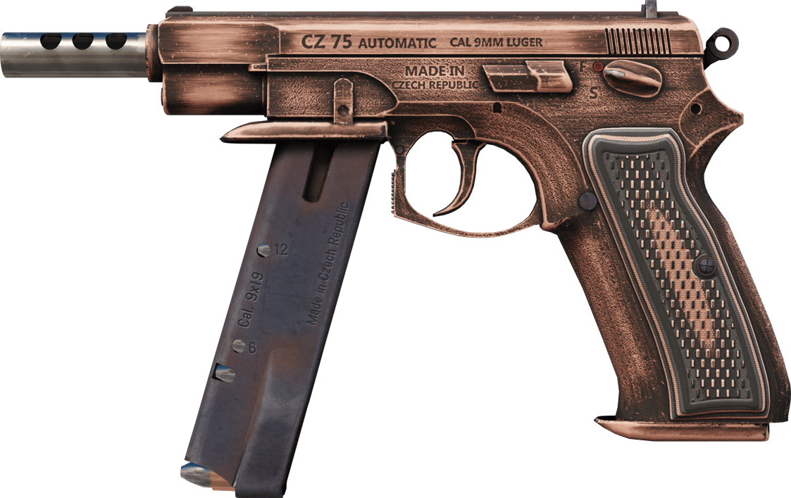 Preview image 1 of CZ75自动型 | 做旧手艺 (略有磨损)