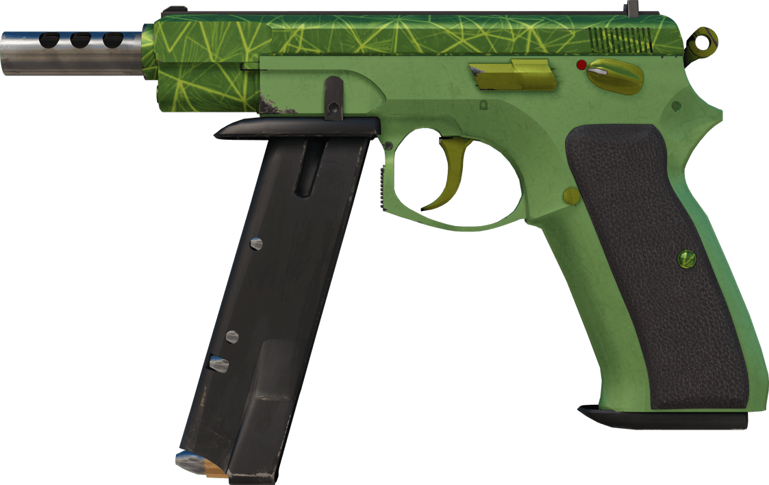 Preview image 1 of CZ75-Auto | Emerald Quartz (Minimal Wear)