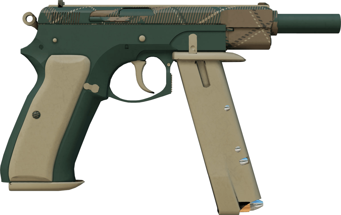 Preview image 2 of CZ75-Auto | Grün kariert (Fabrikneu)