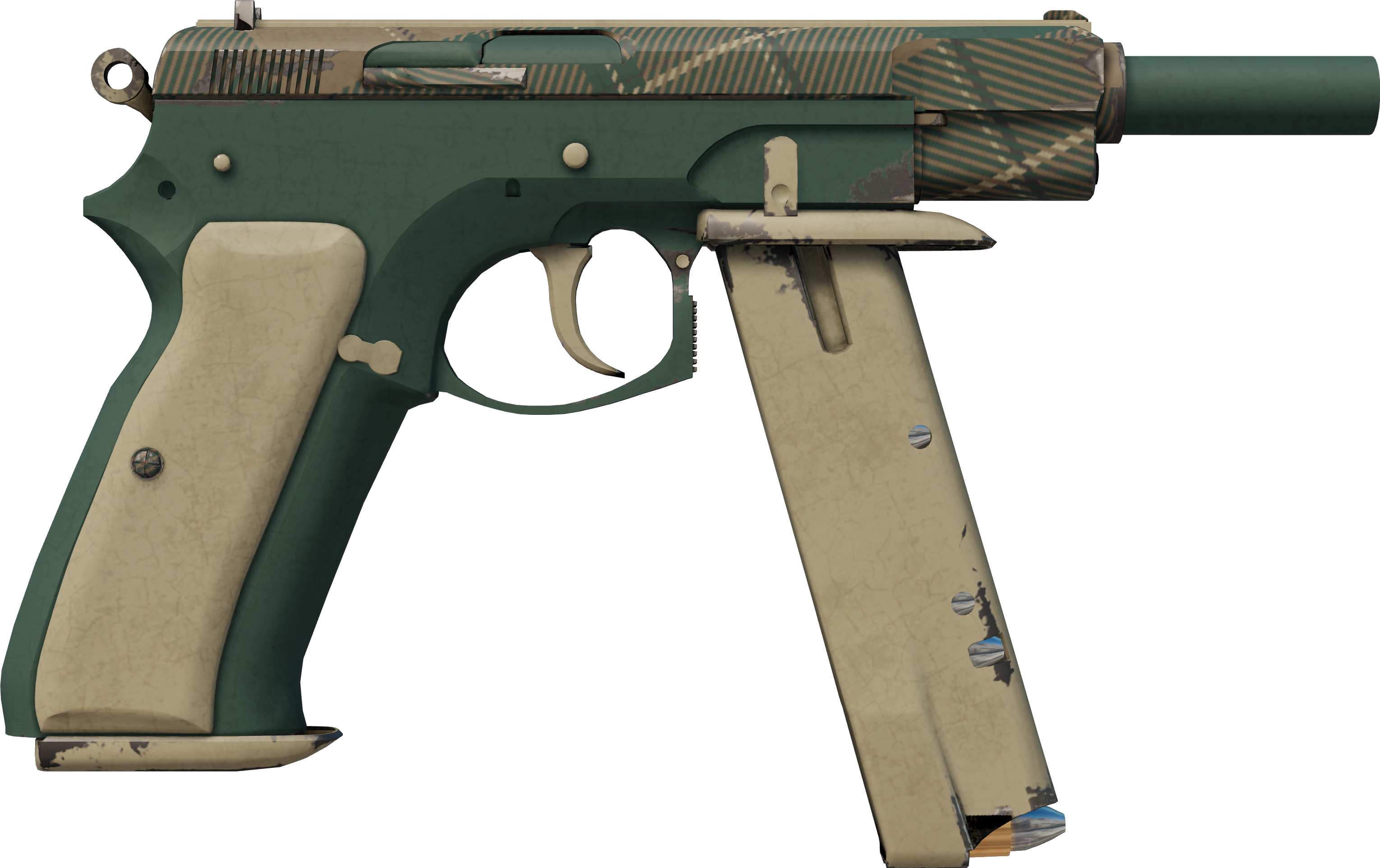 Preview image 2 of CZ75-Auto | Tissu vert (Testée sur le terrain)