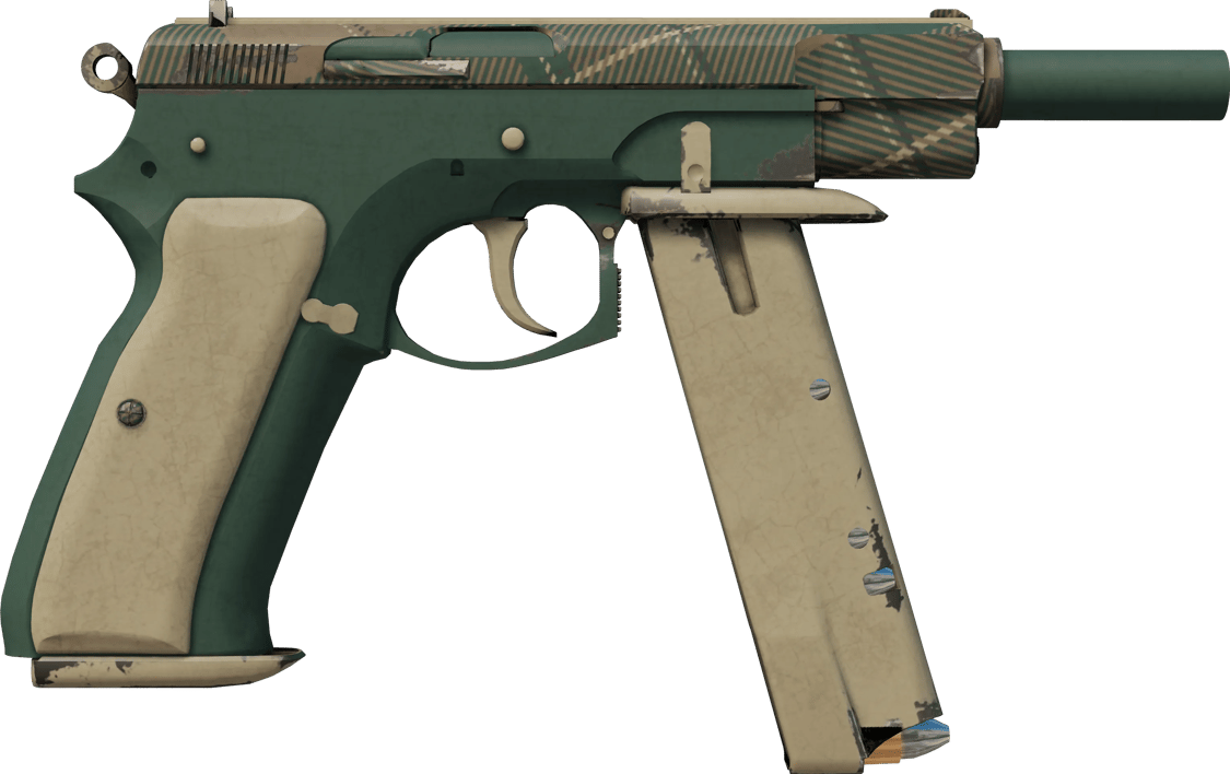 Preview image 2 of CZ75-Auto | Zielona krata (po testach bojowych)