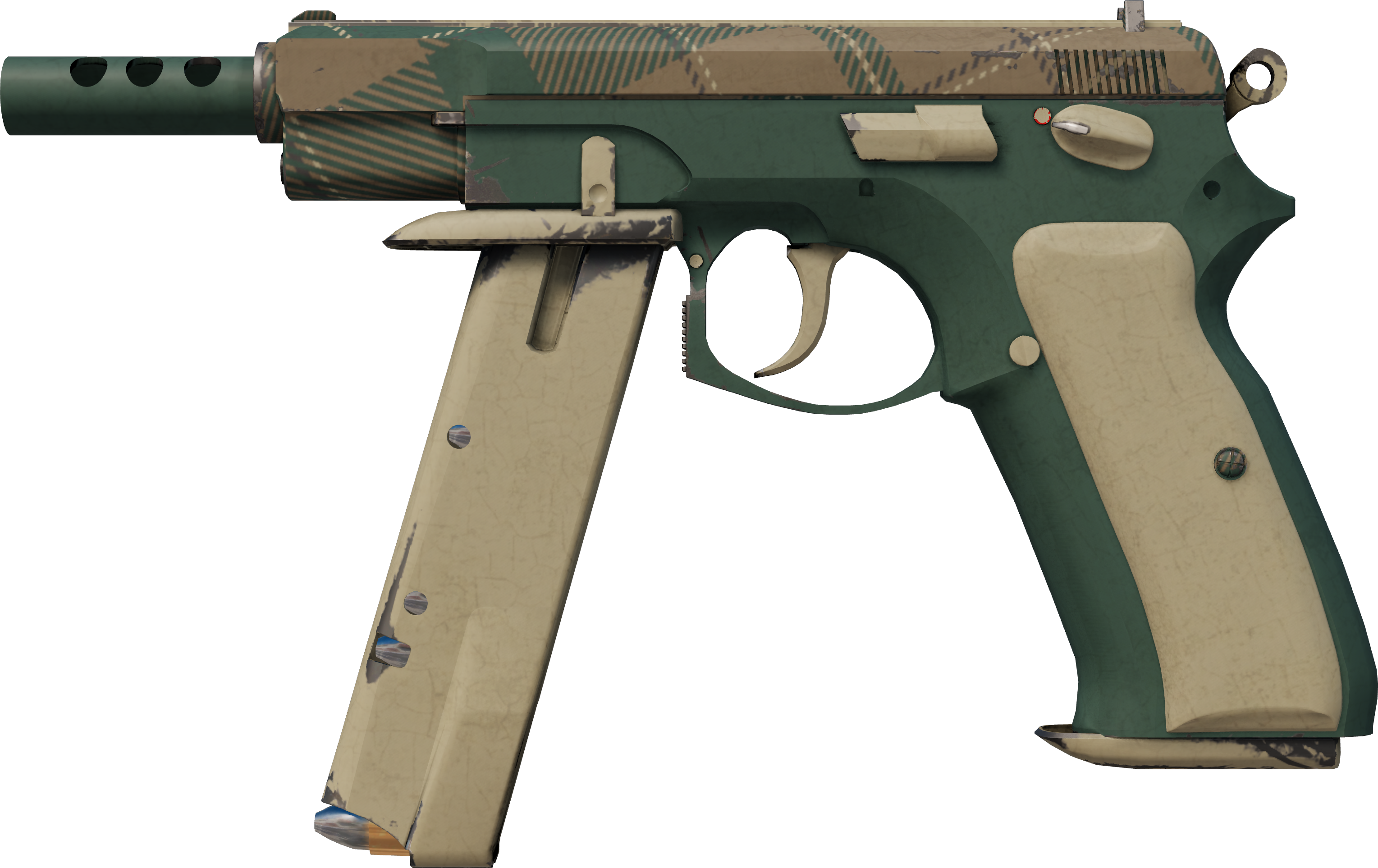 Preview image 1 of CZ75-Auto | Tissu vert (Testée sur le terrain)