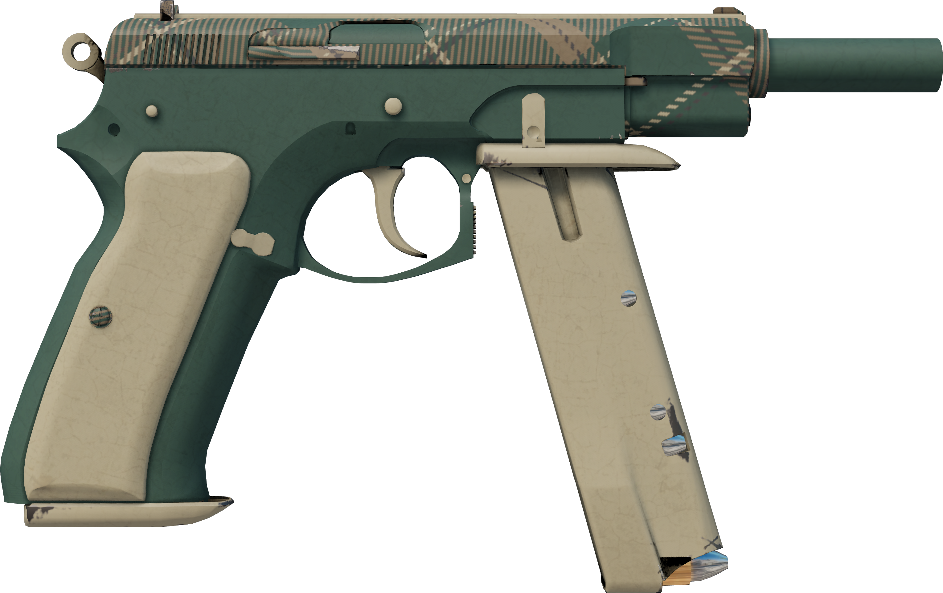 Preview image 2 of CZ75-Auto | Tissu vert (Très peu usée)