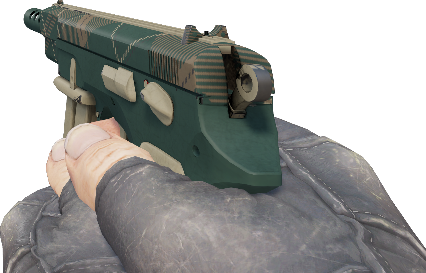 Preview image 4 of CZ75-Auto | Tissu vert (Très peu usée)