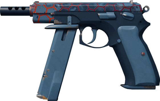 CZ75-Auto | Hexane (Testado no Terreno)