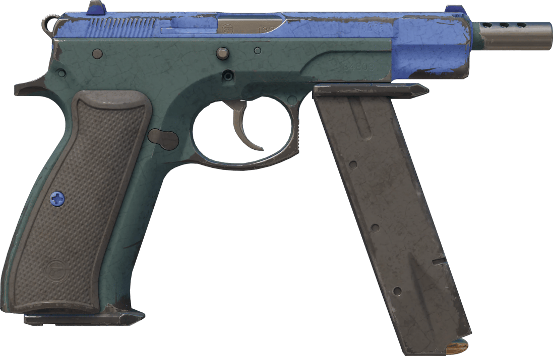 Preview image 2 of CZ75-Auto | Indigo (Marquée par les combats)