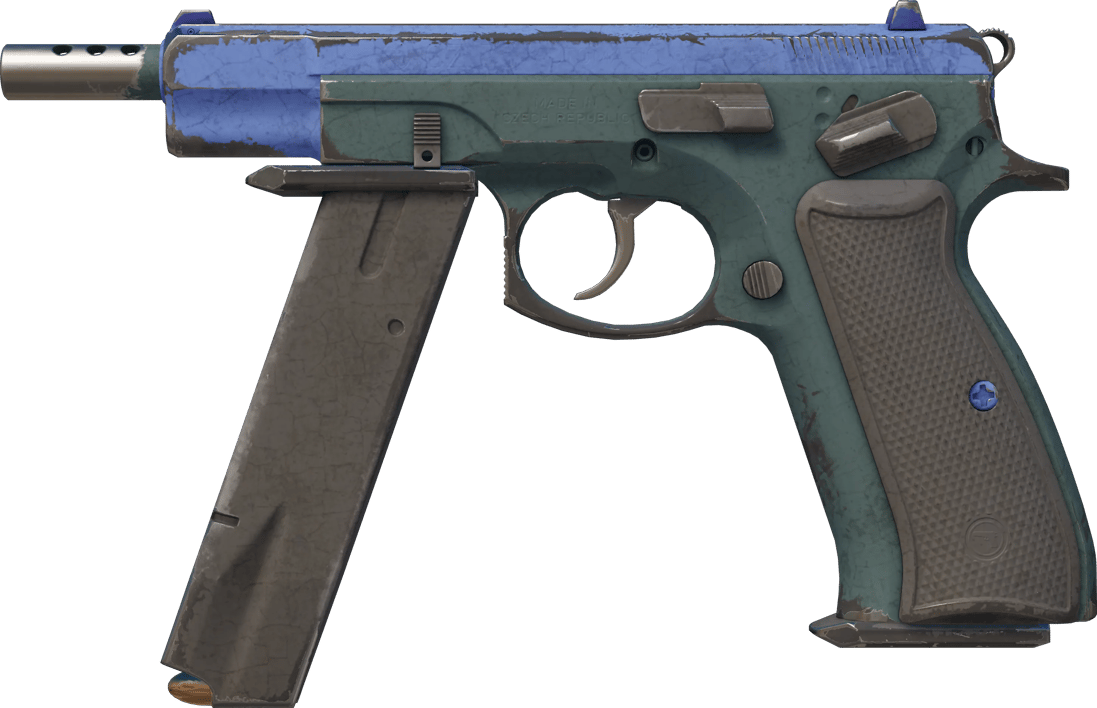 Preview image 1 of CZ75-Auto | Indigo (Marquée par les combats)