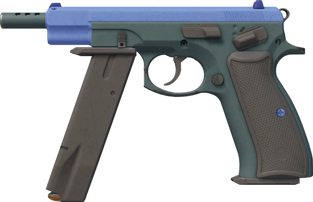 Preview image 1 of CZ75-Auto | Indigo (มีรอยถลอกเล็กน้อย)