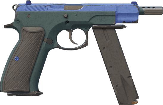 Preview image 2 of CZ75-Auto | Indygo (mocne zużycie)