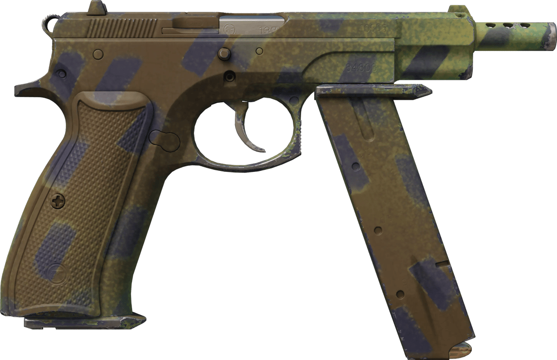 Preview image 2 of CZ75-Auto | Jungle Dashed (Original de Fábrica)