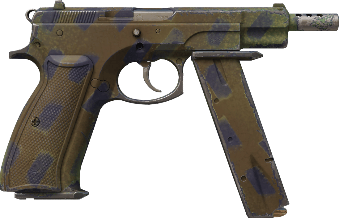 Preview image 2 of CZ75-Auto | Dżunglowy paskowany (po testach bojowych)