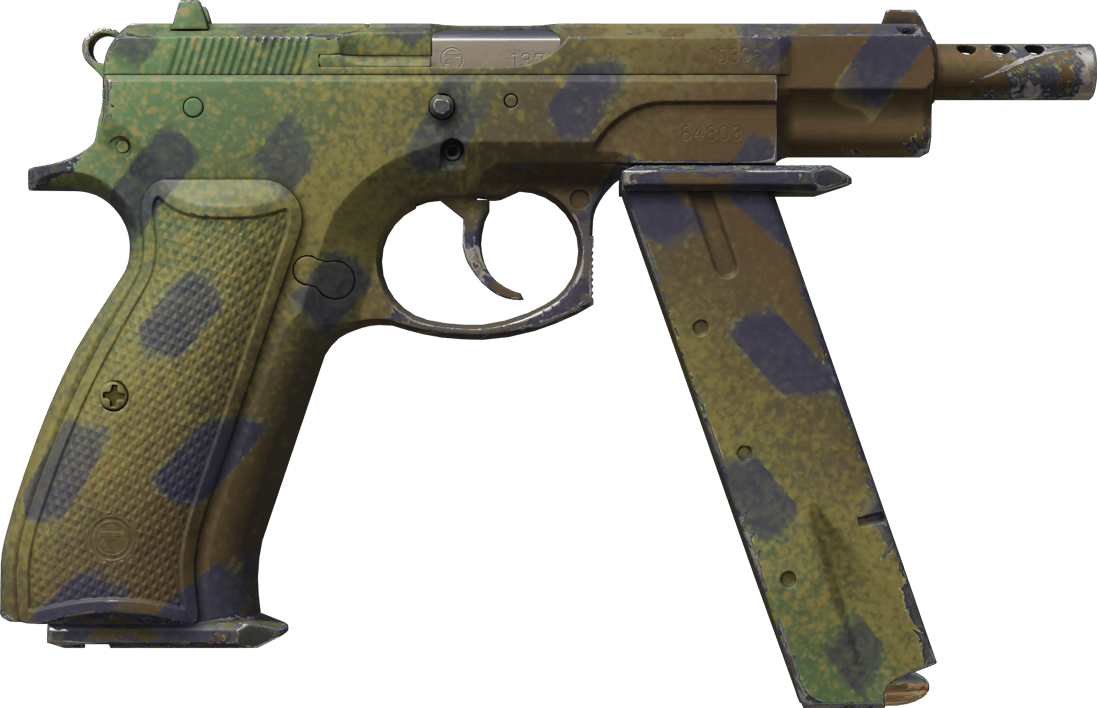 Preview image 2 of CZ75-Auto | Punteado de jungla (Casi nuevo)