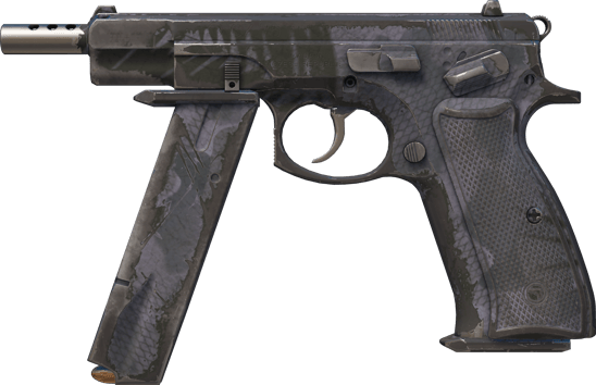 CZ75-Auto | 夜半棕榈 (破损不堪)