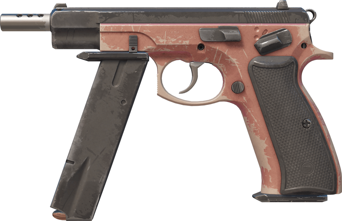 Preview image 1 of CZ75-Auto | Pink Pearl (Battle-Scarred)