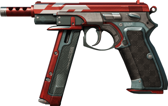 CZ75-Auto | Roter Astor (Fabrikneu)