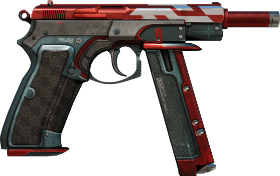 Preview image 2 of CZ75-Auto | Red Astor (Testado no Terreno)