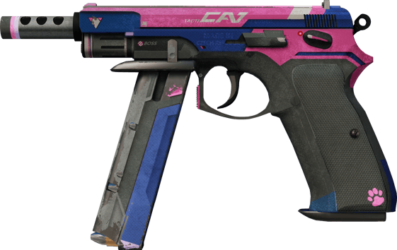 CZ75-Auto | 전술 고양이 (전투로 닳고 닳은)