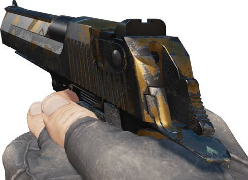 Preview image 3 of Desert Eagle | Déco en bronze (Marquée par les combats)